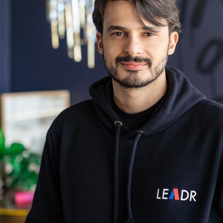 Niko Patel, Client Relations Director, discussing corporate gifting strategy with business clients